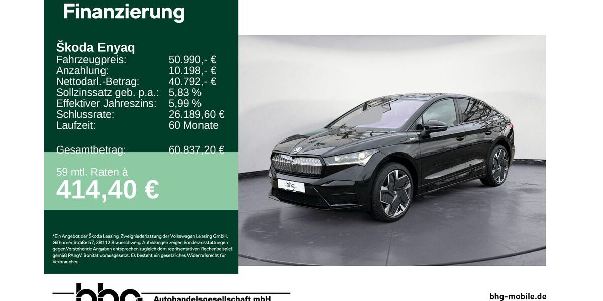 Skoda Enyaq 5.000 km 50.990 &euro; Reutlingen 72770