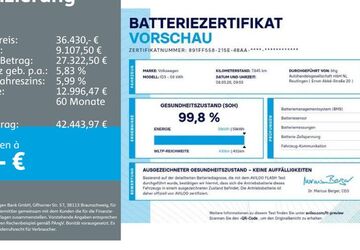 VW ID.3 8.145 km 34.930 &euro; Reutlingen 72770
