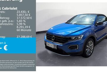 VW T-Roc 29.500 km 23.430 &euro; Reutlingen 72770