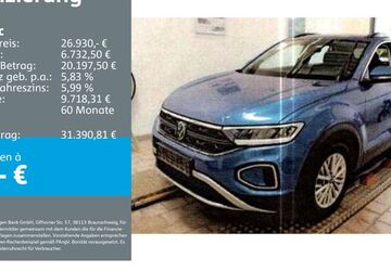 VW T-Roc 12.198 km 26.930 &euro; Reutlingen 72770