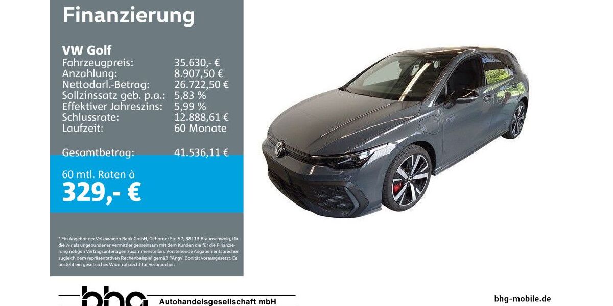 VW Golf 21.348 km 35.630 &euro; Reutlingen 72770