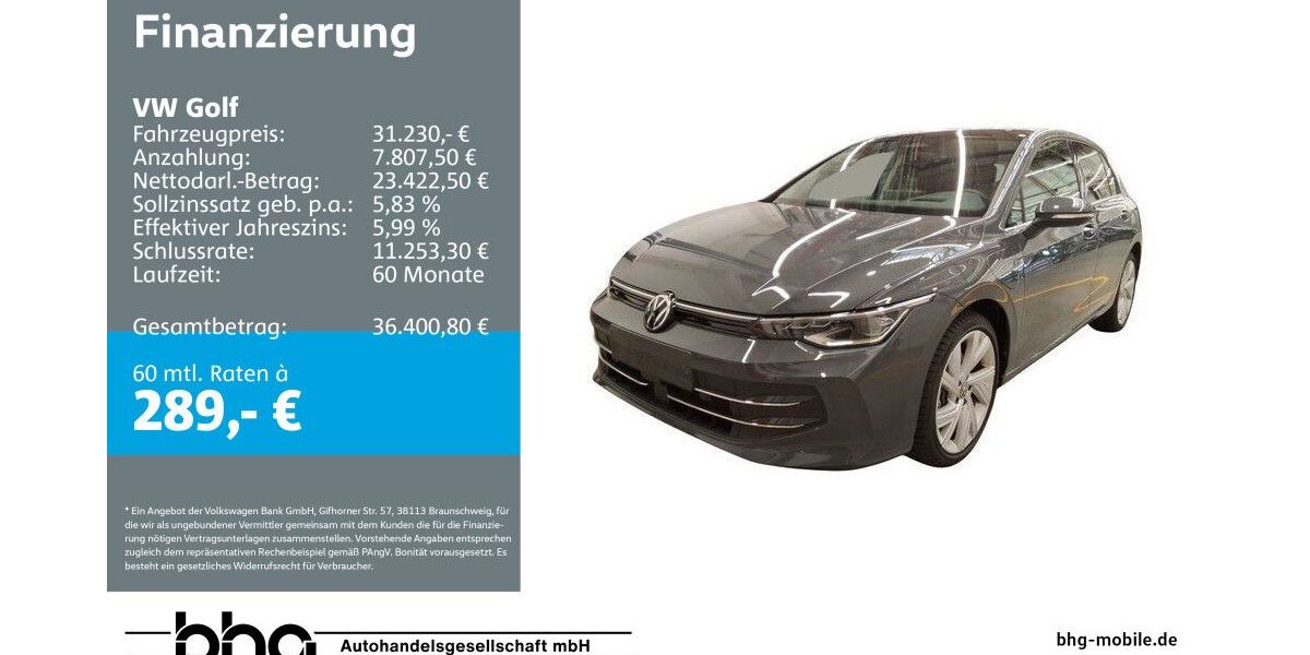 VW Golf 14.023 km 31.230 &euro; Reutlingen 72770