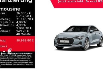 Audi A3 11.169 km 26.930 &euro; Reutlingen 72760