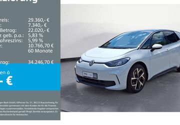 VW ID.3 15.843 km 28.590 &euro; Reutlingen 72770