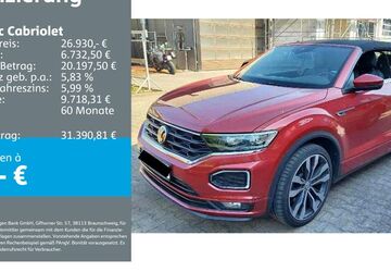 VW T-Roc 54.500 km 26.930 &euro; Reutlingen 72770